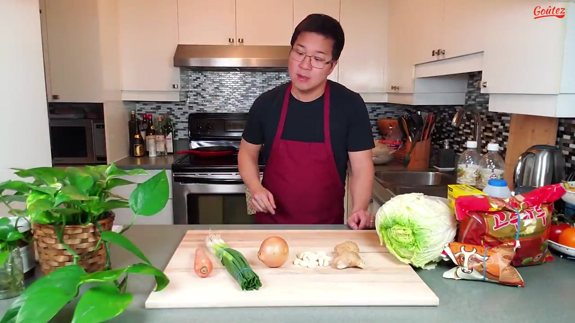 Video thumbnail for Traditional Homemade Kimchi Recipe (Fermented Cabbage)(720P HD)
