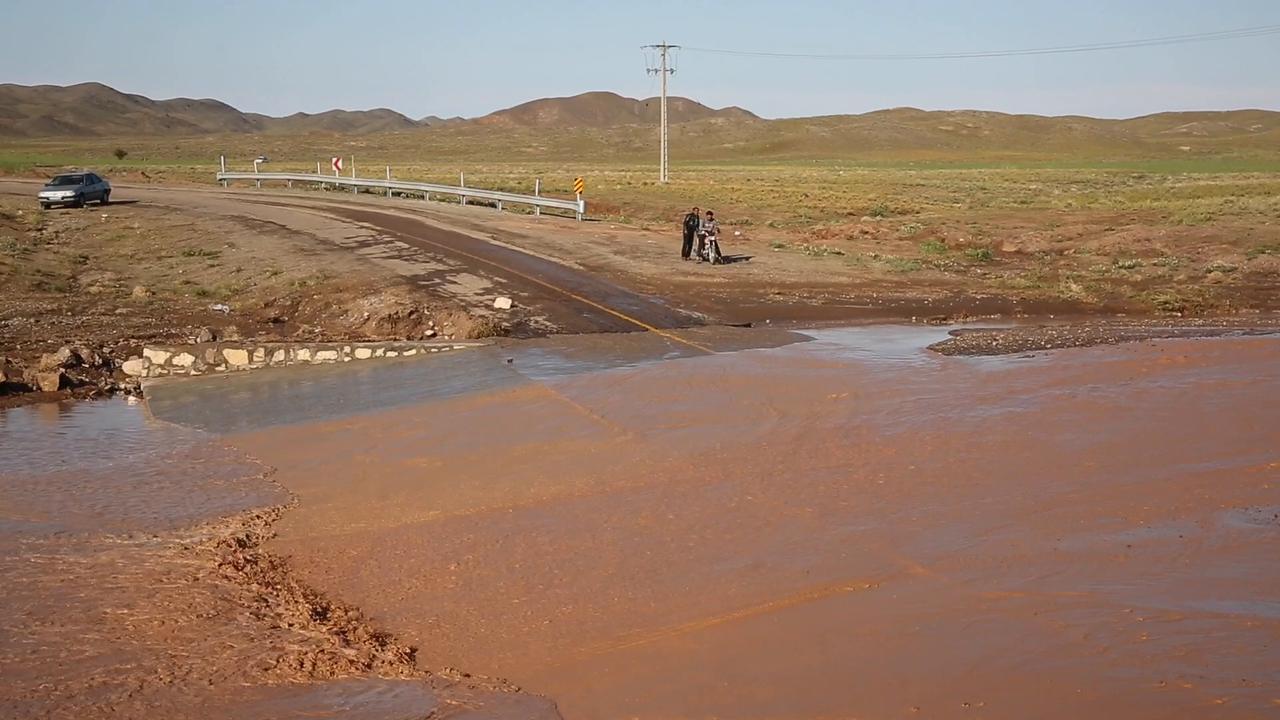 Video thumbnail for Iran: Flooding Disrupts Neyshabur Kashmar Road 4.