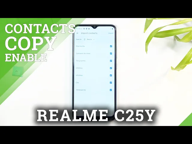 Video thumbnail for How to Copy Contacts on Realme C25Y – Transport Contacts