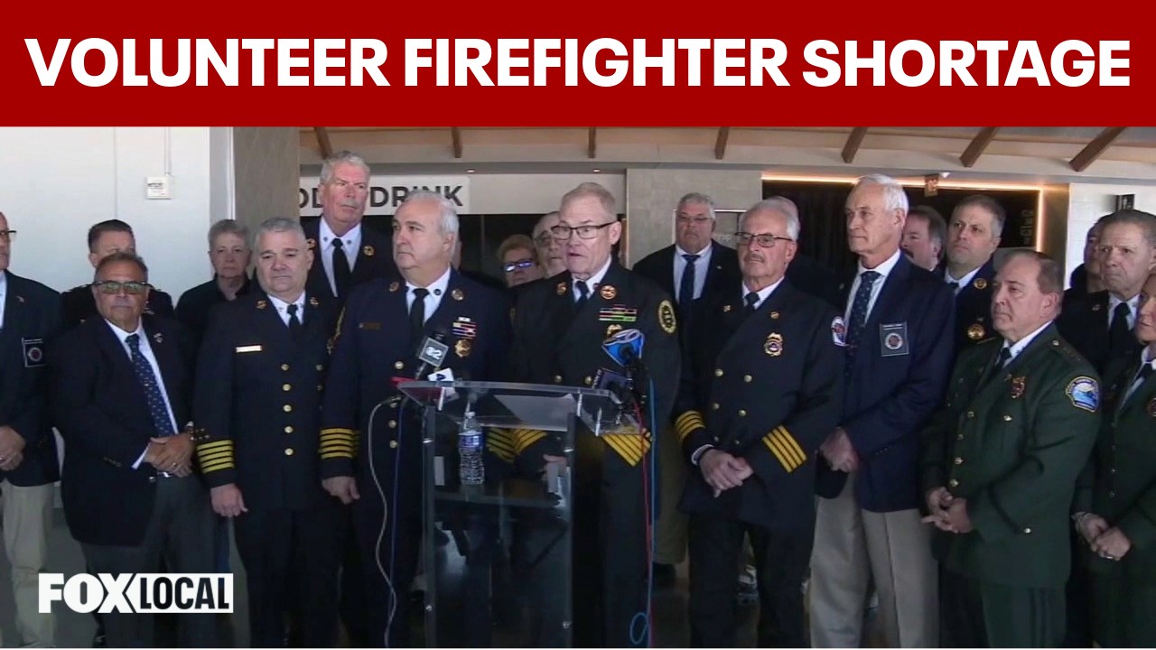 Video thumbnail for Volunteer firefighter numbers in New York fall to lowest level in decades