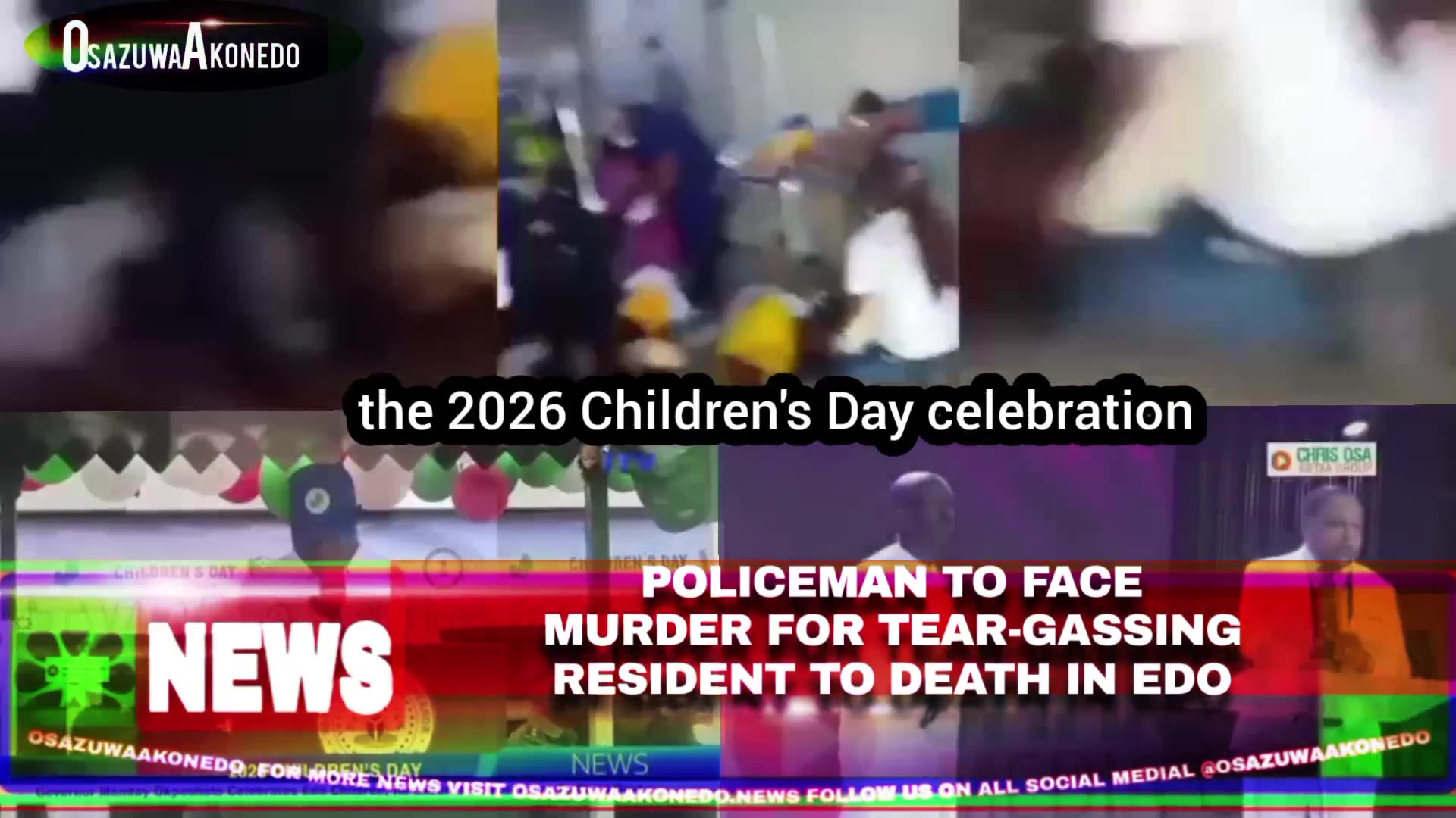Video thumbnail for Policeman To Face Murder For Tear gassing Resident To Death In Edo