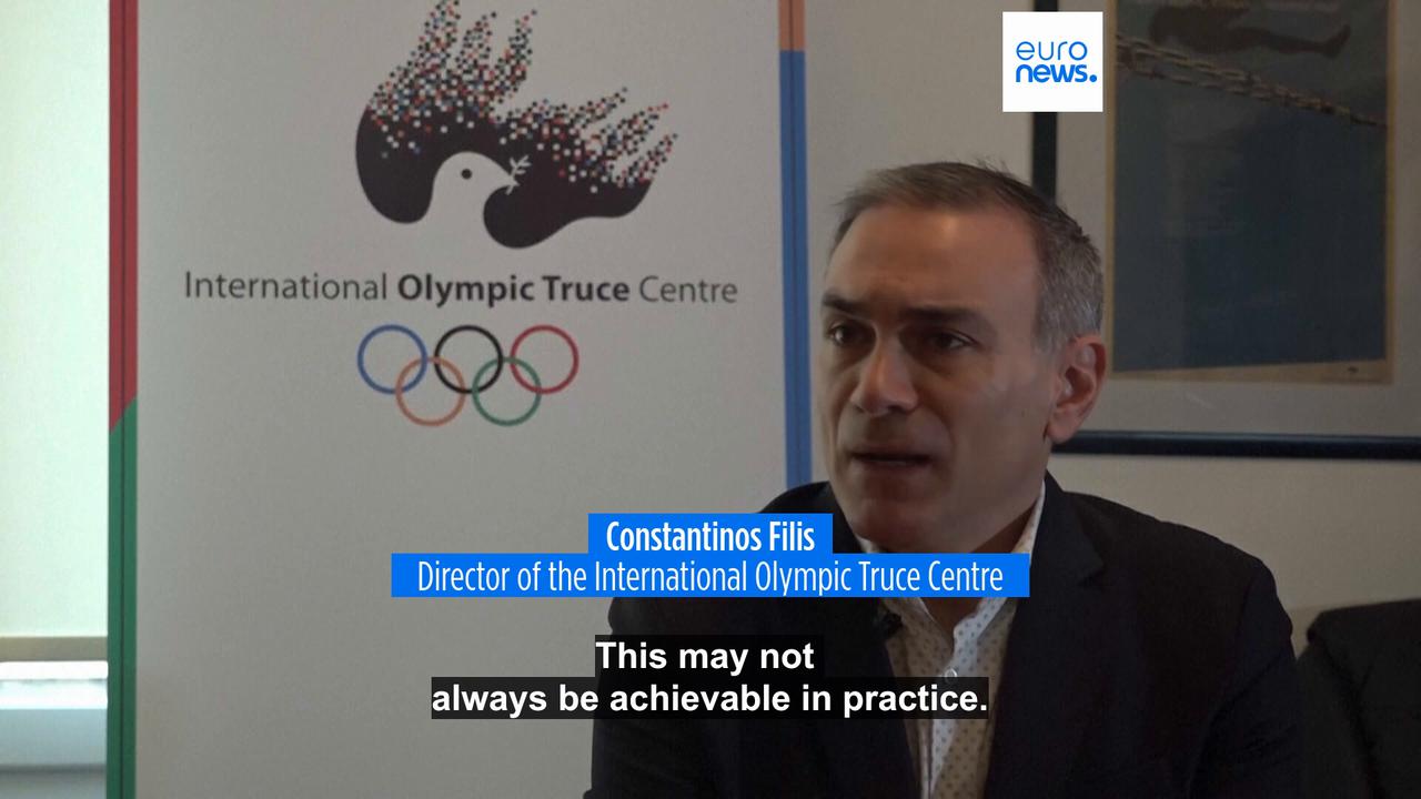 Video thumbnail for UN calls for 52-day pause in global wars ahead of Milan Cortina Winter Olympics