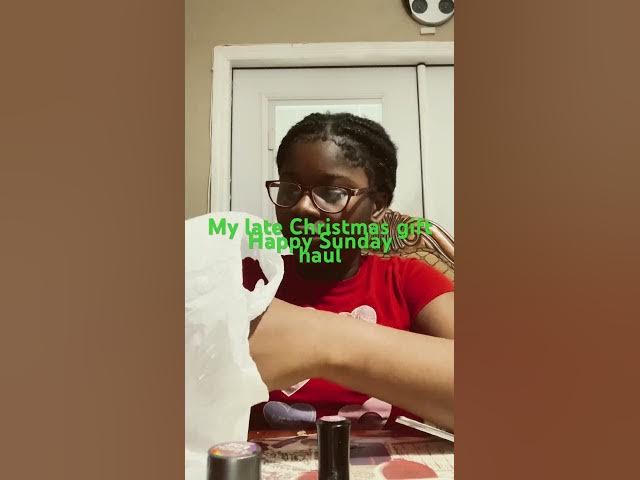 Video thumbnail for Happy Sunday everyone โ๏ธ๐ Iโm doing a Christmas haul a late one so yeah happy Sunday