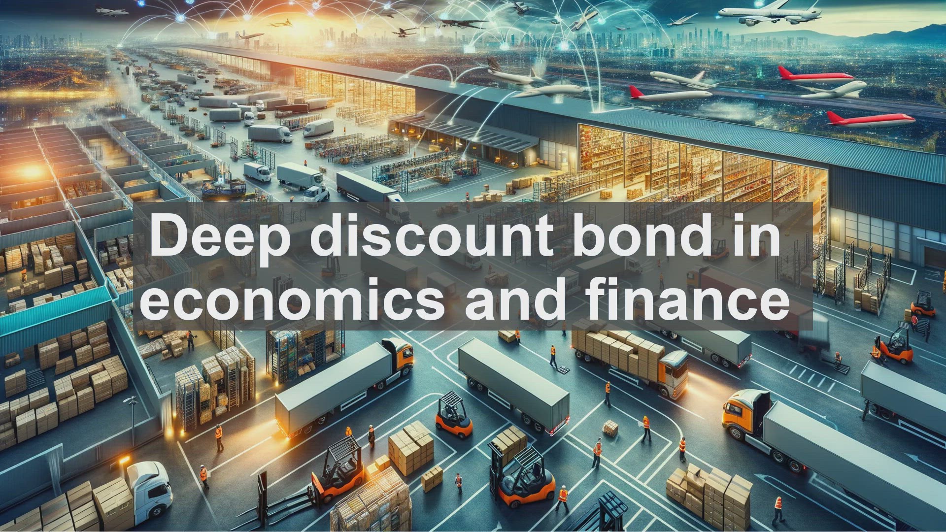 'Video thumbnail for Deep discount bond in economics and finance'