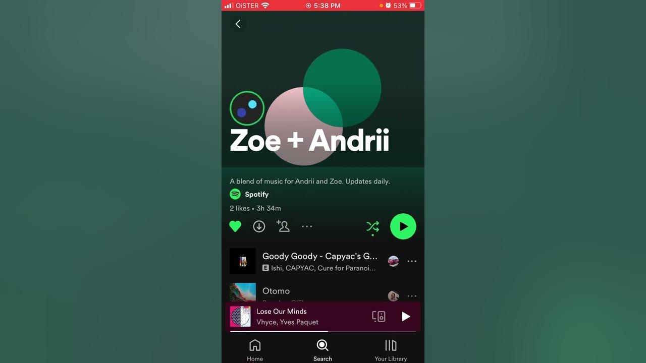 Video thumbnail for How to SHUFFLE SPOTIFY BLEND?