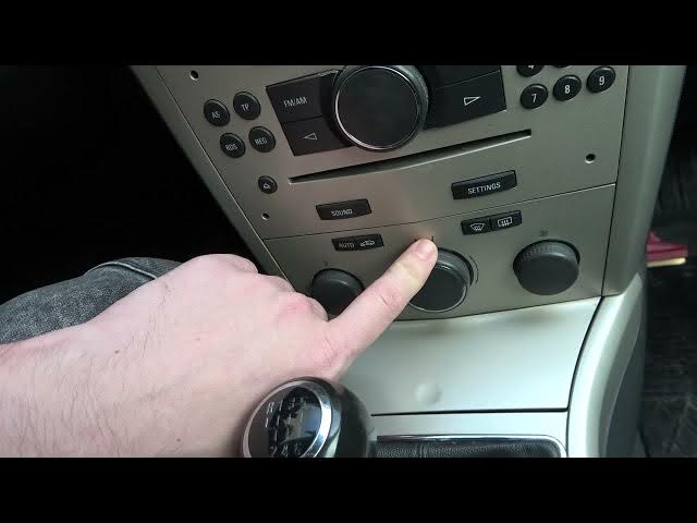 Video thumbnail for How to Change Airflow Direction in Opel Astra H GTC (2004 - 2014) - Change Blowing Direction