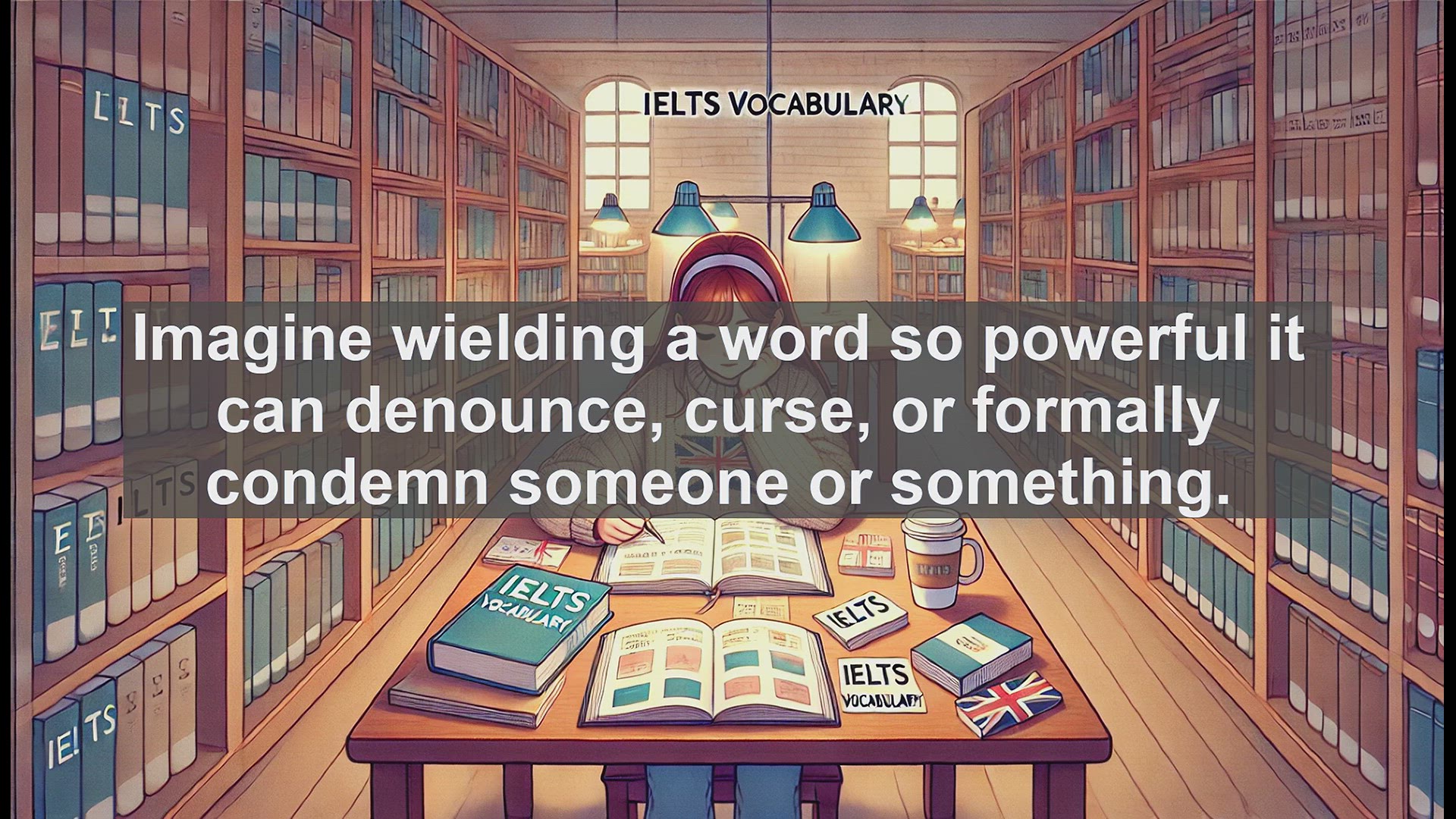 'Video thumbnail for 2000 Must Know IELTS 9.0 Vocabulary - Anathematize: The Powerful Verb of Condemnation'