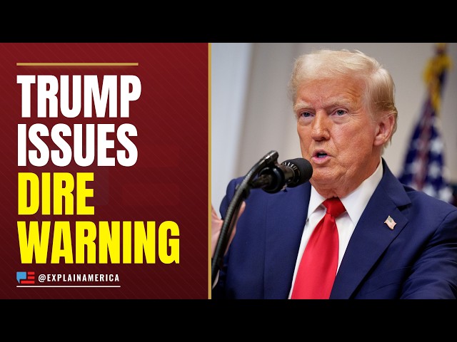 Video thumbnail for 'Very Soon' -Trump Sounds Alarm On Dire EMERGENCY