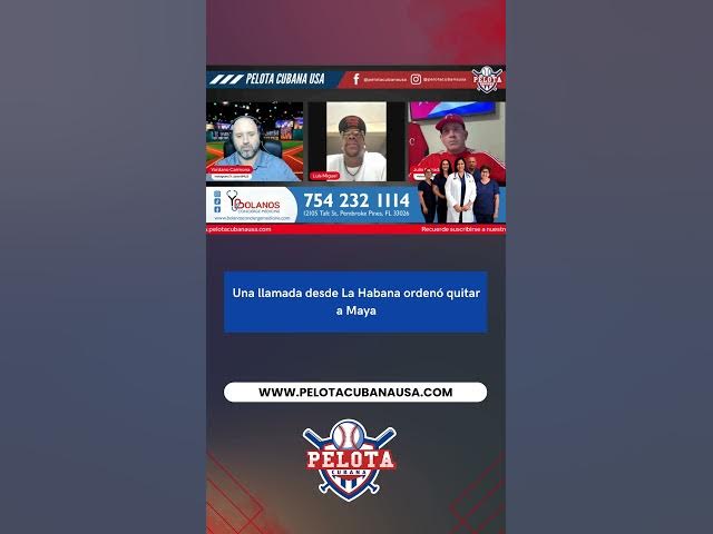 Video thumbnail for Una llamada desde La Habana ordenó quitar a Maya
