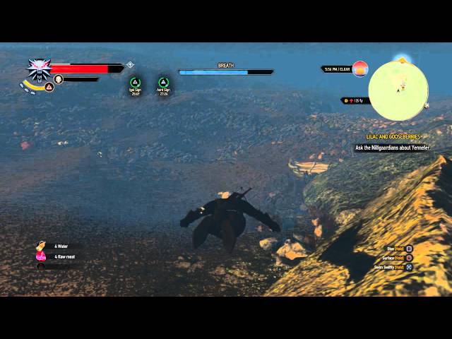 Video thumbnail for The Witcher 3: Wild Hunt - Spoils of War: Enhanced Saddle Location (Swimming Gameplay Sequence)