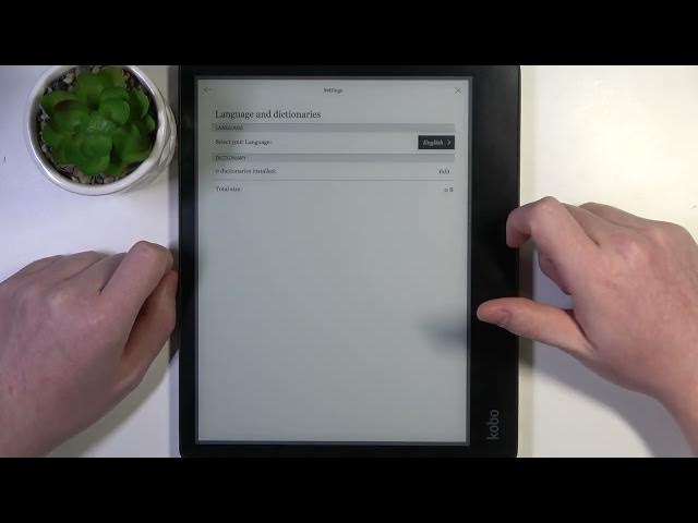 Video thumbnail for How to Change Language in Rakuten Kobo Elipsa