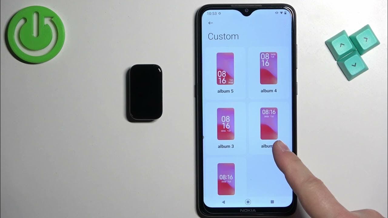 Video thumbnail for How to Set Image As Watch Face on XIAOMI Band 8 Active