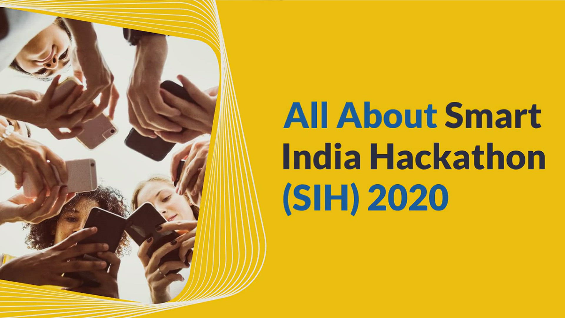 'Video thumbnail for All About Smart India Hackathon (SIH) 2020 – Software Edition'