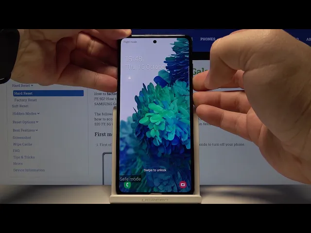Video thumbnail for How to Turn Safe Mode On and Off in SAMSUNG Galaxy S20 FE 5G