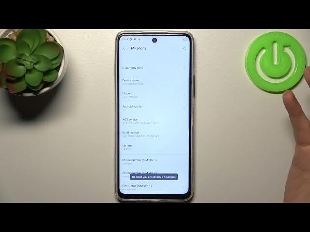 Video thumbnail for How to Open Developer Options on INFINIX Hot 11S - Enter Developer Mode