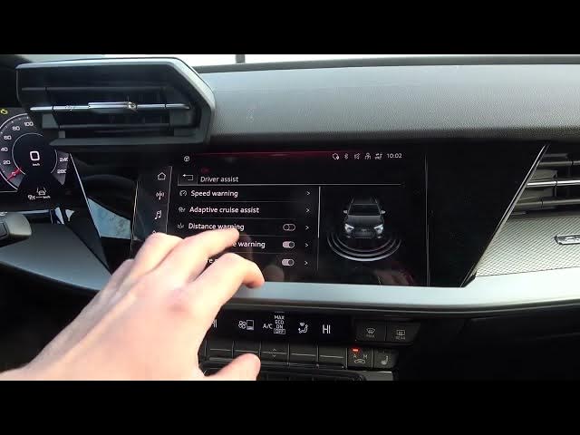 Video thumbnail for How to Enter Assistant Menu in Audi A3 8Y Sportback ( 2020 - now ) -Manage All Assistants in the Car