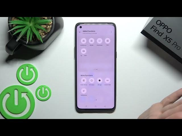 Video thumbnail for How to Edit Notification Panel Shortcuts on Oppo Find X5 Pro | Quick Settings Menu