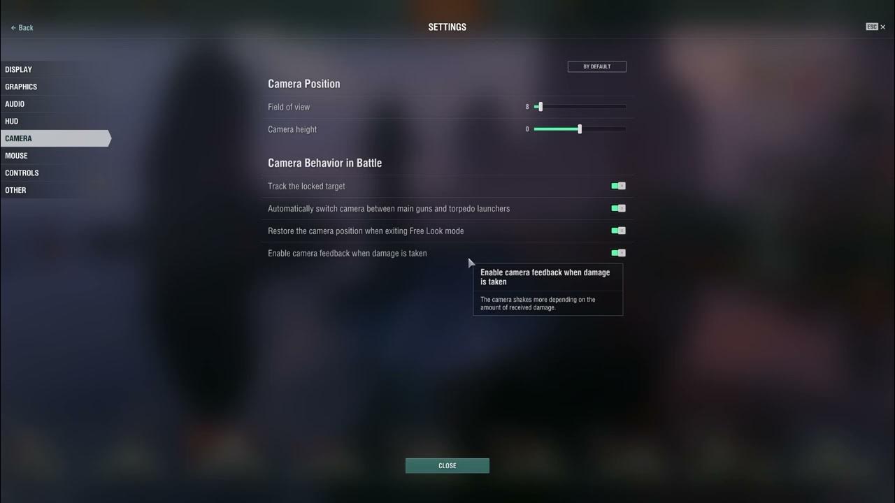 Video thumbnail for How To Enable & Disable Track Locked Target In In World Of Warships