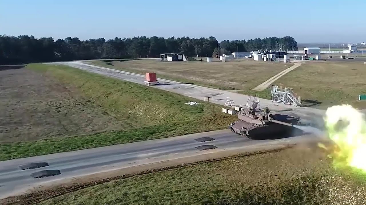 'Video thumbnail for Exclusive: French Army DGA tests new Leclerc XLR MBT tank 120mm cannon firepower capabilities'