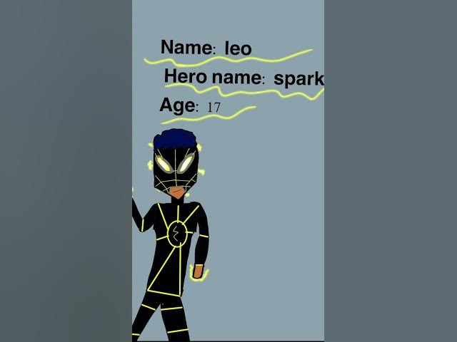 Video thumbnail for My new character #superhero