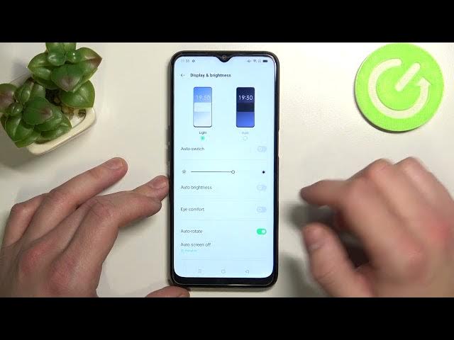 Video thumbnail for How to Locate and Manage Display Settings in Oppo A16 - Operate Display Options