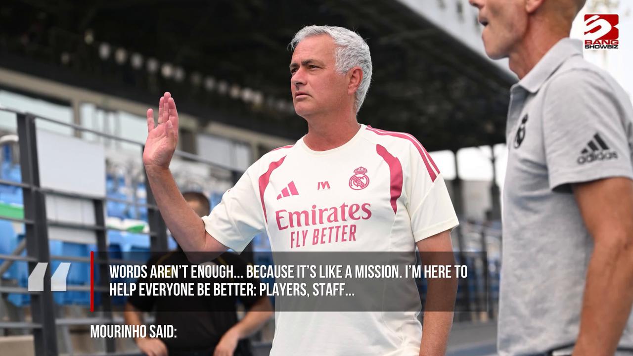Video thumbnail for Jose Mourinho has likened his Real Madrid return to 'coming home'
