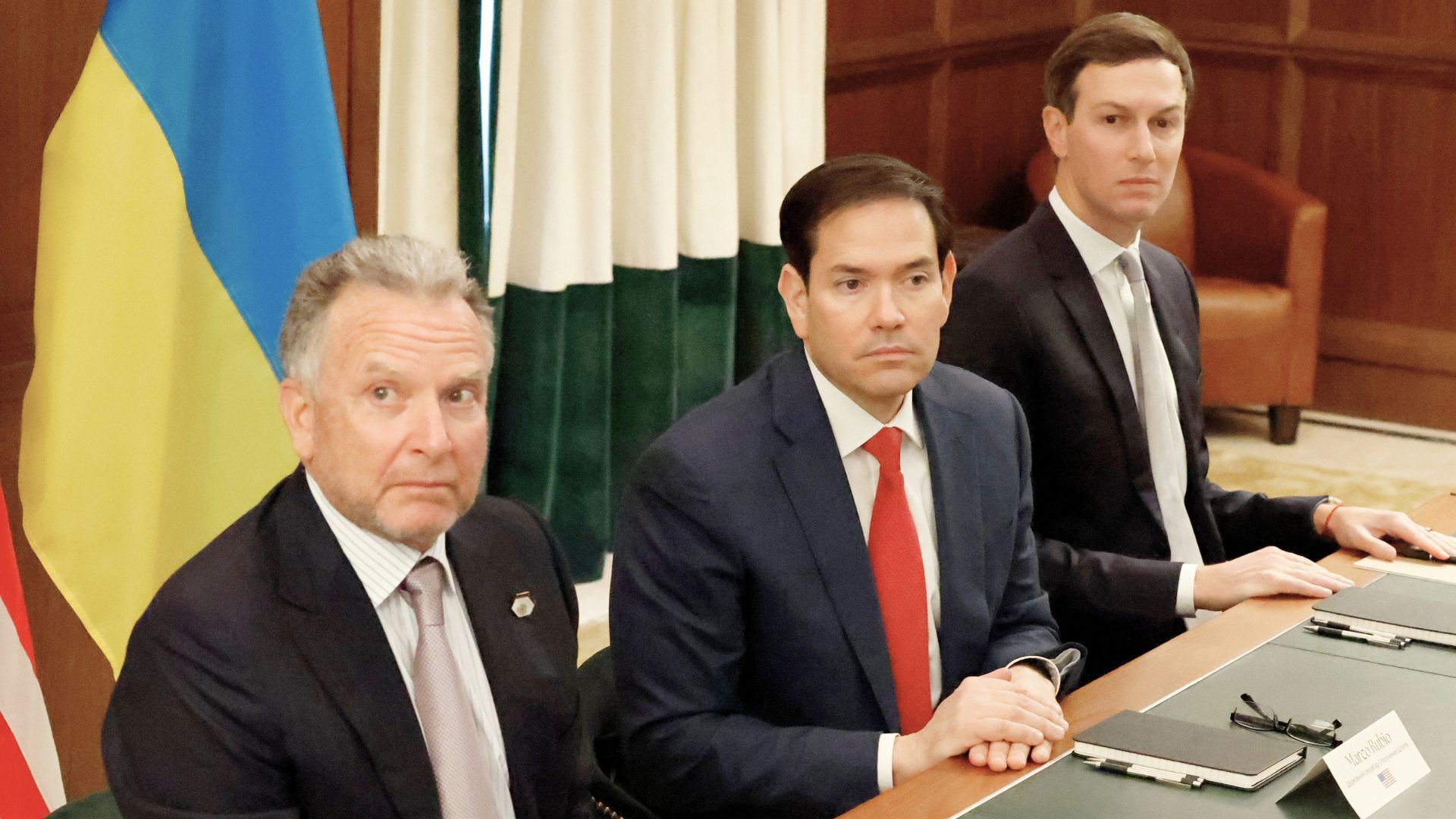 Video thumbnail for Rubio says US-Ukraine talks on ending war ‘productive’ but ‘complicated’
