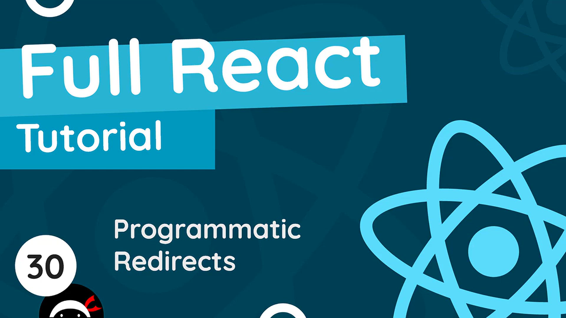 'Video thumbnail for Full React Tutorial #30 - Programmatic Redirects'