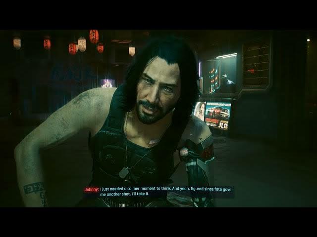 Video thumbnail for Cyberpunk 2077 - Tapeworm: Megabuilding H8: Talk To Johnny Silverhand "Mikoshi" Dialogue | PS5 Pro