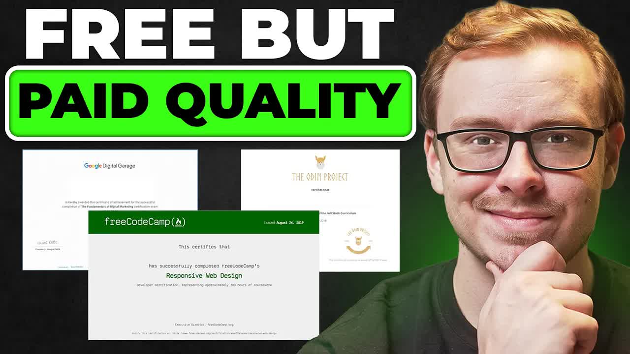 Video thumbnail for Shane Hummus: 7 Free Online Courses That Are as Good as Paid Ones