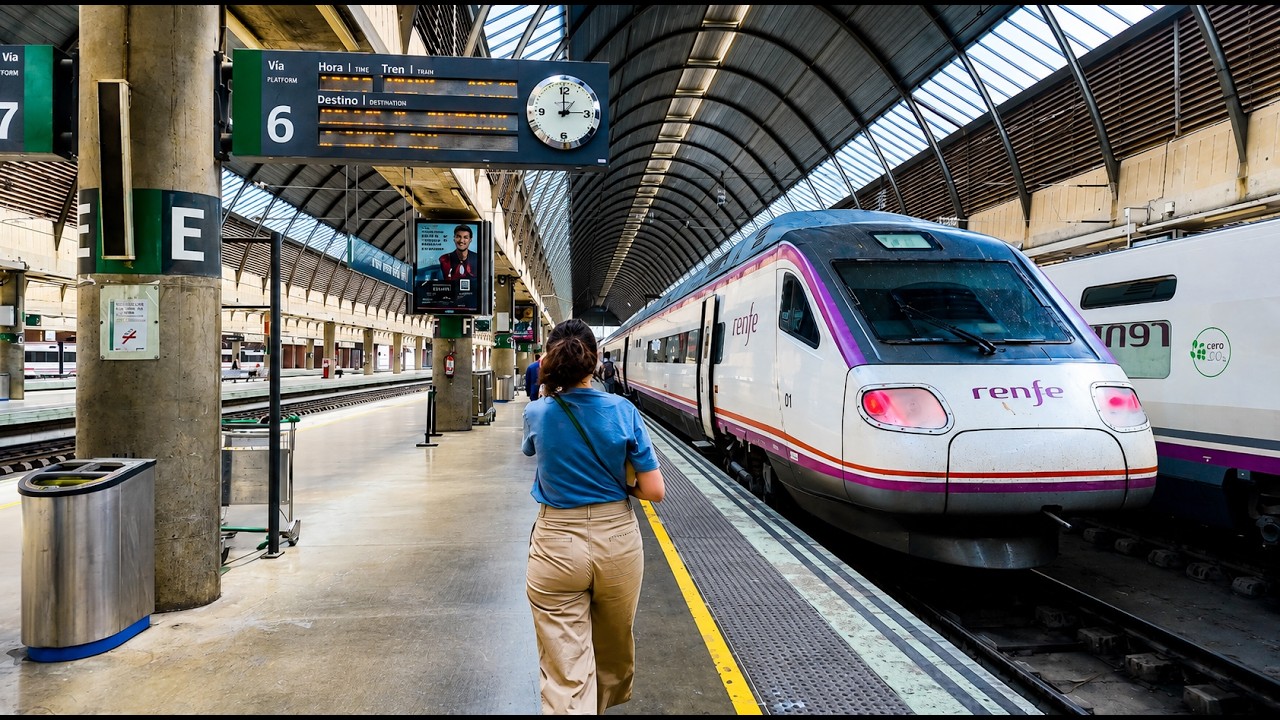 Video thumbnail for Seville to Malaga Train Travel Guide 2026 | What to Expect