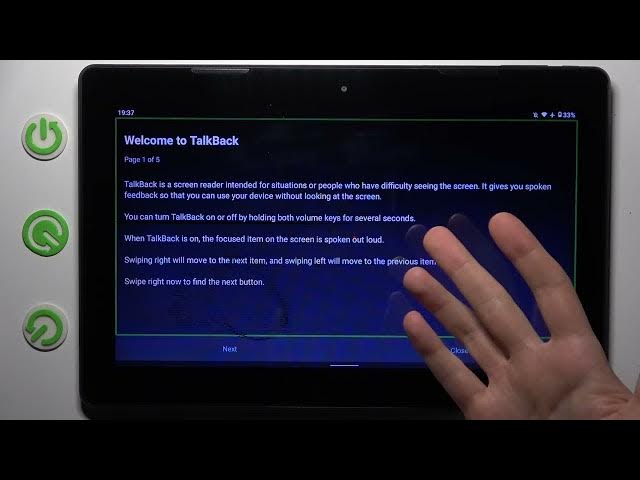 Video thumbnail for How To Enable & Disable Talkback In THOMSON Tablet