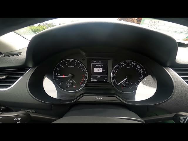 Video thumbnail for How to Enable or Disable Speed Warning in Skoda Octavia III ( 2013 – 2020 )