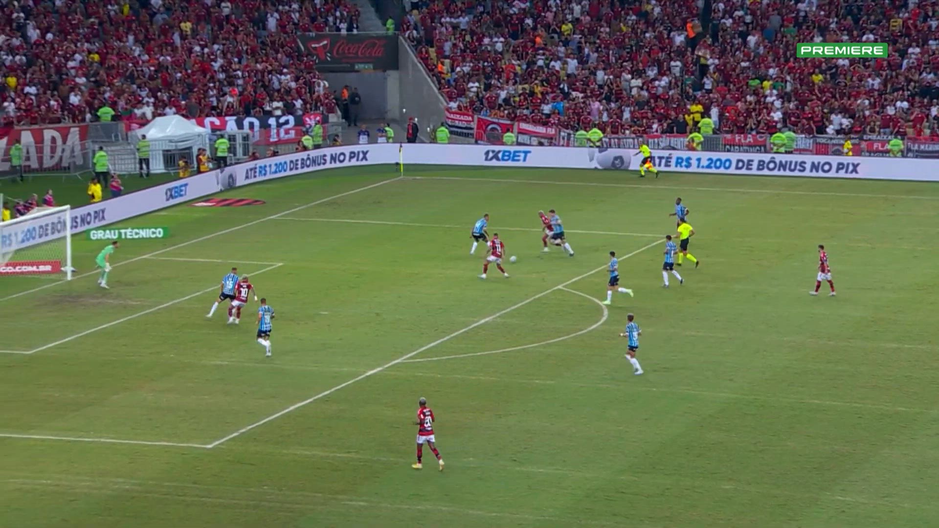 Video thumbnail for FLAMENGO 3 - 0 GRÊMIO - MELHORES MOMENTOS - BRASILEIRÃO 2023 - 10ª RODADA