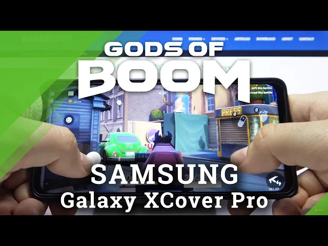 Video thumbnail for Efficiency Test of Samsung Galaxy XCover Pro - Gods of Boom Gameplay