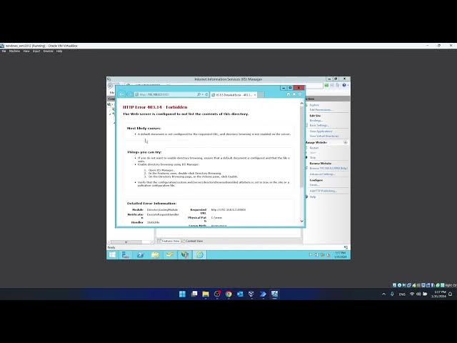 Video thumbnail for How to Set Up an IIS Website on Windows Server 2012