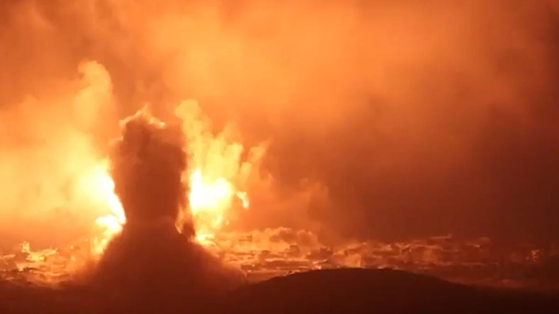 Video thumbnail for Israel triggers huge explosion in southern Lebanon