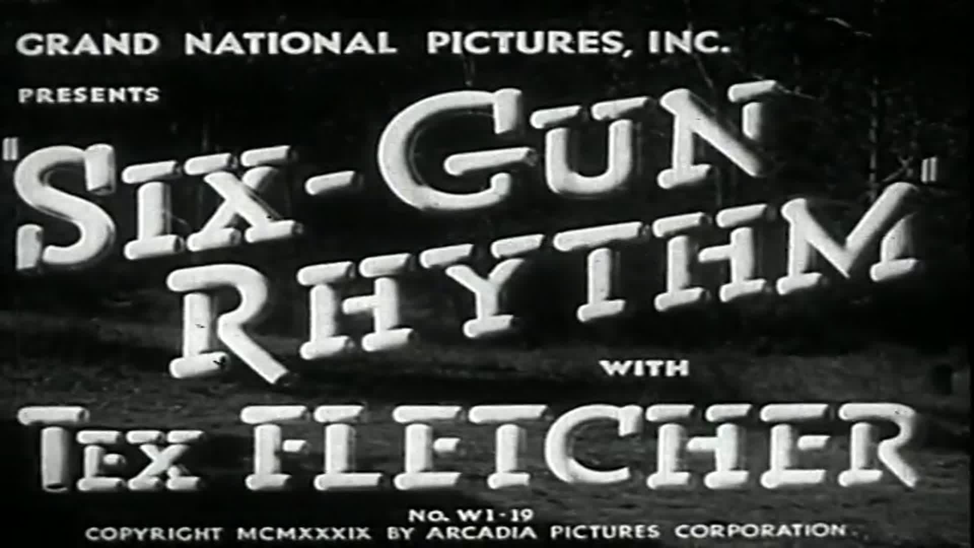 Video thumbnail for Six Gun Rhythm (1939)