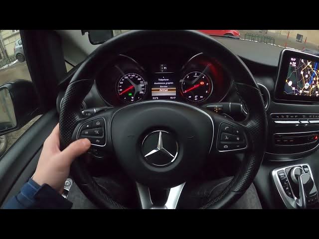 Video thumbnail for How to Enable or Disable Distance Warning in Mercedes V Class W447 ( 2014 - now )