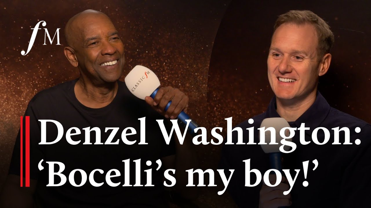 Video thumbnail for Denzel Washington on Gladiator II & his favourite classical music | Classic FM