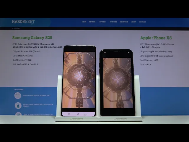 Video thumbnail for BENCHMARK BATTLE Samsung Galaxy S20 vs iPhone XS - Android vs IOS Performance Checkup