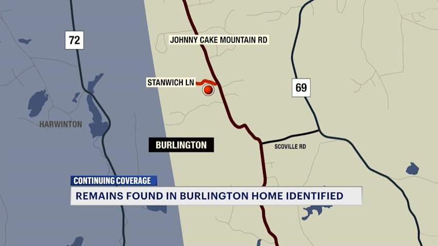 Video thumbnail for Police: 2 of 3 skeletal remains found inside Burlington home identified as mother and son
