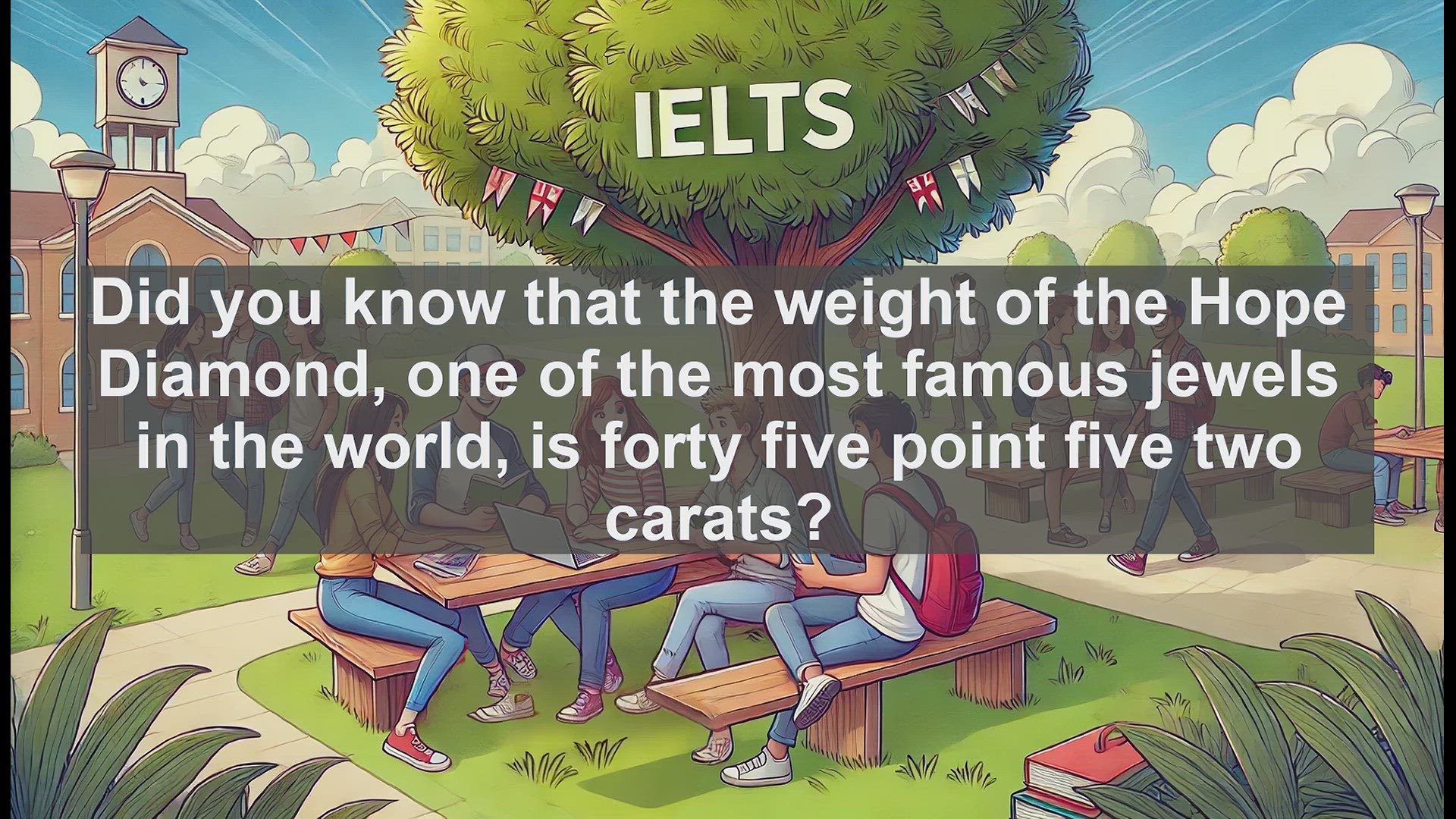 'Video thumbnail for 2000 Must Know IELTS 9.0 Vocabulary - Carat: Key Vocabulary for IELTS Success'