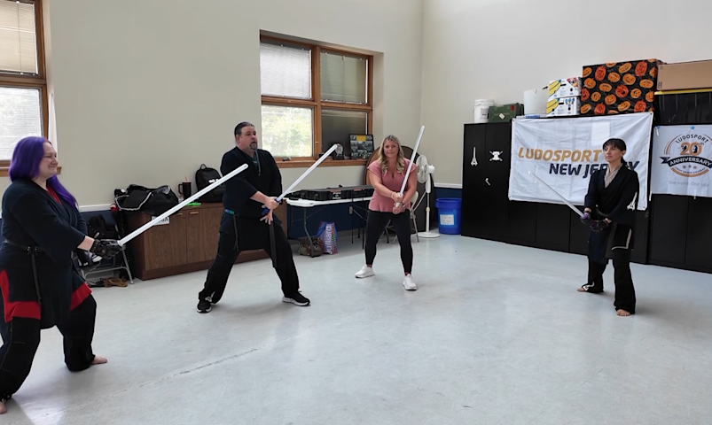 Video thumbnail for Road Trip Close To Home: Lightsaber combat becomes real sport in Cherry Hill