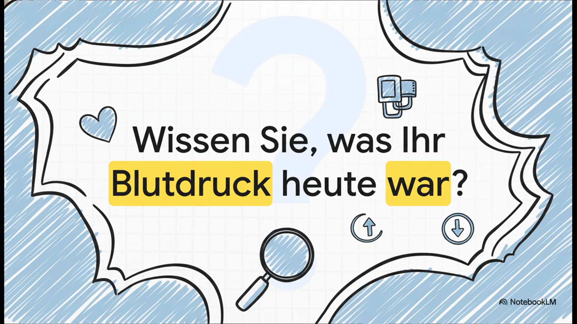 Video thumbnail for Blutdruck Journal für Senioren