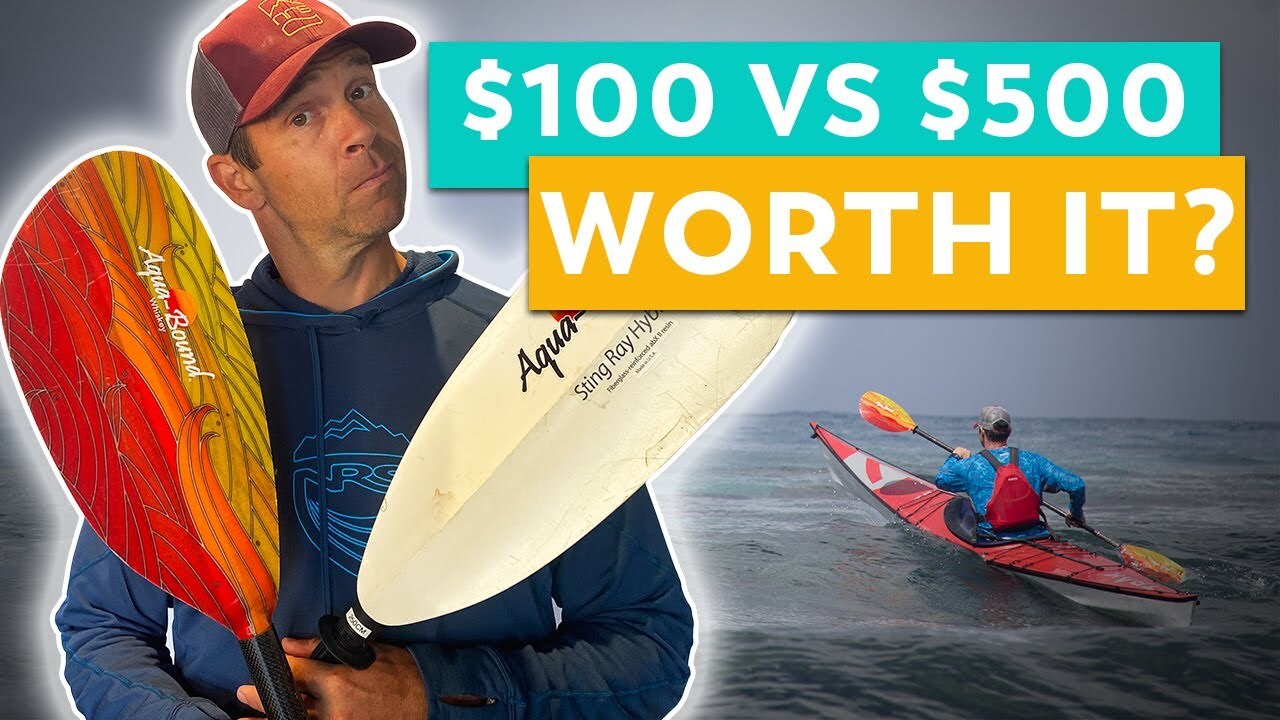 Video thumbnail for How to Choose a Kayak Paddle | $100 vs $500 Paddles