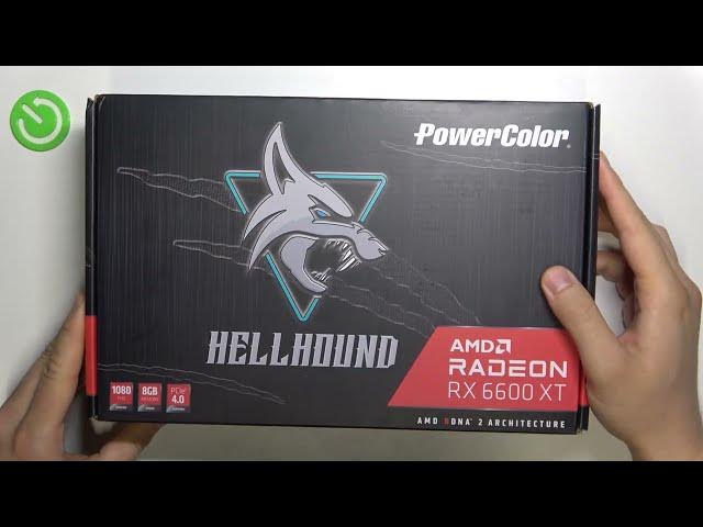 Video thumbnail for *UNBOXING* PowerColor AMD RX Radeon 6600XT Hellhound