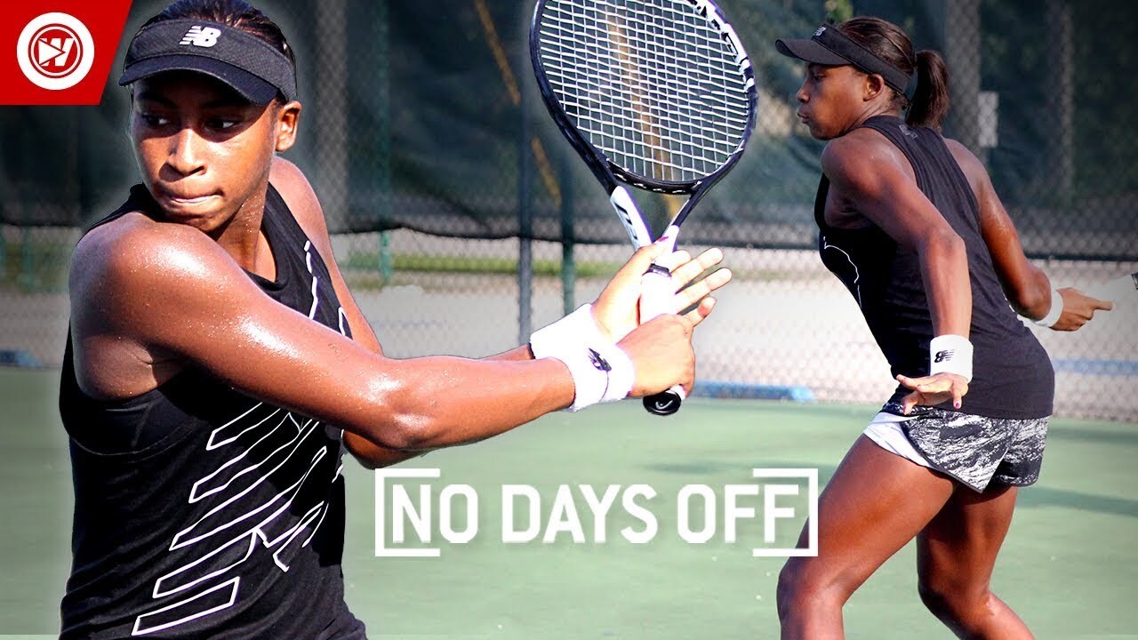 Video thumbnail for 15-Year Old Coco Gauff: YOUNGEST WTA Champ Ever!