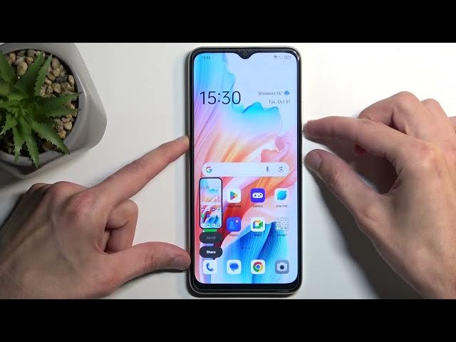Video thumbnail for How to Take Screenshot on OPPO A2x?