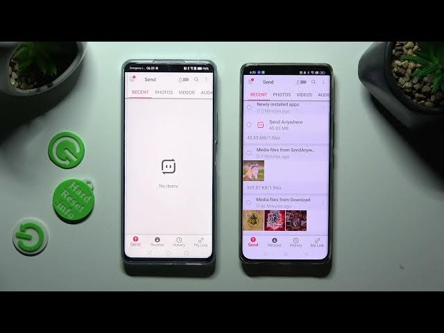 Video thumbnail for How to Transfer files from Huawei Nova 11i to an Android Device - Send Anywhere App